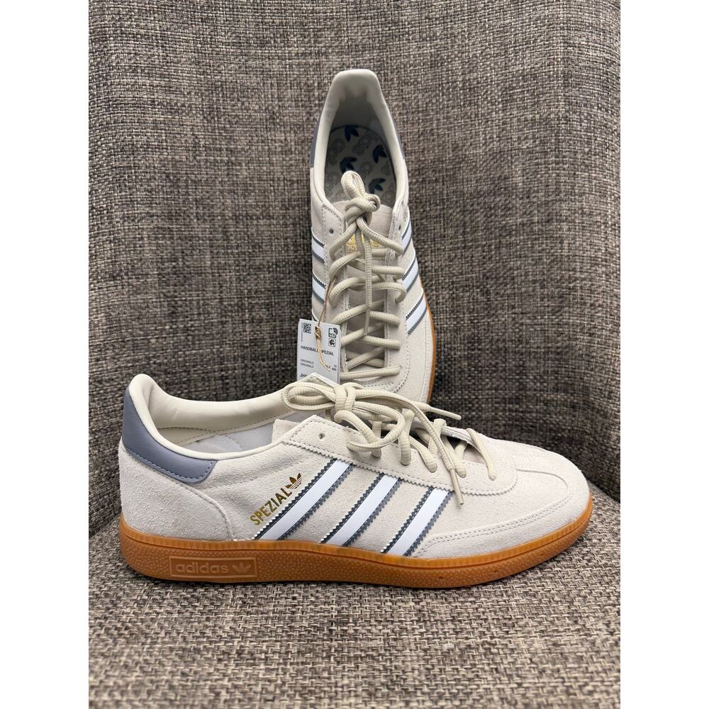 Adidas Handball Spezial Alumina Cloud White Grey Three Men’s 10.5 NWT